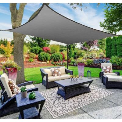 China Long Sun Shade Sail Rectangle Awning Sunblock Waterproof Parasol Fabric Life-Durable UV Block For Outdoor for sale