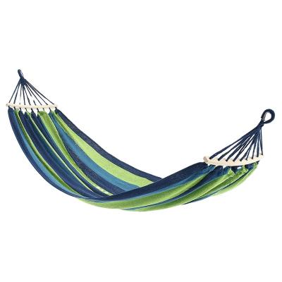 China Outdoor Swinging Canvas Camping Swing Chair Tent Durable Folding Hammock 190*80cm for sale