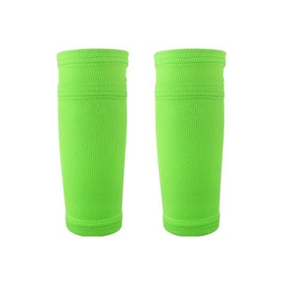 China Non-slip and Wear-Resistant Base Layer Compression Leg Sleeves Sports Cycling Running Brace Shin Guard Elastic Calf Football Basketball Support for sale