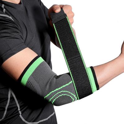 China Good Design Wholesale Custom Adjustable Elbow Brace Guards Pads Sports Elbow Sleeve Support for sale