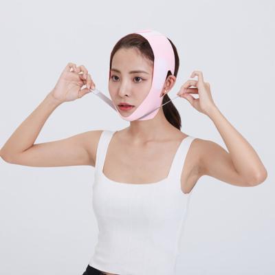 China Eco-friendly Ladies V Face Slimming Masker Chin Lifting Belt Band Corrector, Face Lifting Band V Line Belt for sale