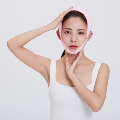 China Eco-friendly Ladies V Face Slimming Mask Chin Lifting Belt Band Corrector, line face lifting belt, slim face lifting v belt for sale