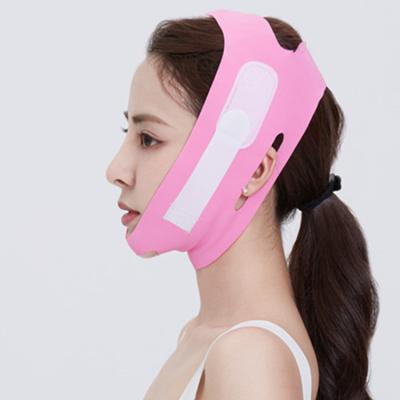 China Eco-friendly Korean Thin Line Face Belt Beauty Cheek Face Tape Chin V Lifting Face Tape Lady Facial Slimming Anti-Aging Face Belt Slimming Shape Tape for sale