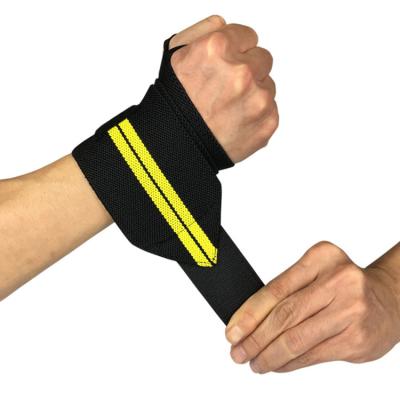 China Custom Hot Selling Good Design Amazon Weightlifting Wrist Straps Wrist Wraps Gym Support Brace Wrist Compression Strap For Fitness for sale