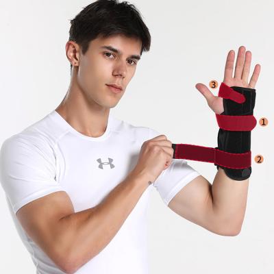 China Good Professional Heavy Duty Sports Gym Design Anti Injury Palm and Wrist Wraps, Wrist Guard, Wrist Strap with Steel Backer for sale