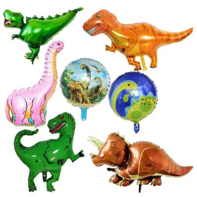 China Foil 2022 New Product Dinosaur Balloons For Birthday Party Baby Large Dinosaur Balloons Dinosaur Balloons for sale