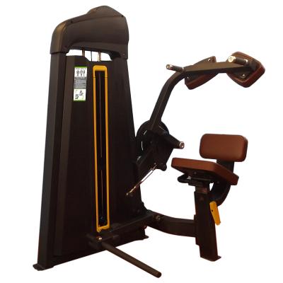 China Abdominal Trainer Universal Commercial Pin Loaded Fitness Equipment Seated Back Gym Machine for sale