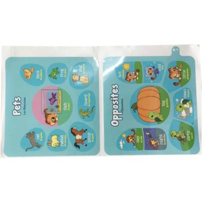 China Waterproof Custom Sticker Vinyl Decal For Educational Toy for sale