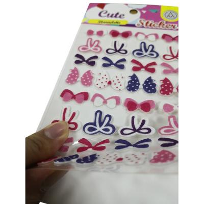 China DIY Eco-Friendly Craft EVA Colorful Die-cut Sticker with 2mm Thickness for Gift Package for sale