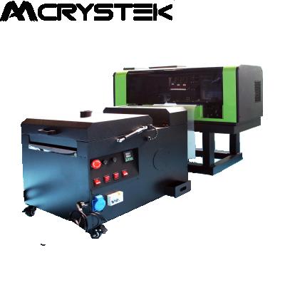 China Garment Stores New Arrival Crystek DTF A3 Printer XP600/I3200 Printheads Directly To PET Film Printer Kit Mesin For Hat/Bag/Cloth for sale