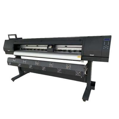 China Printing shops 1.8m eco printer XP600 printhead vinyl solvent inkjet printer for sale