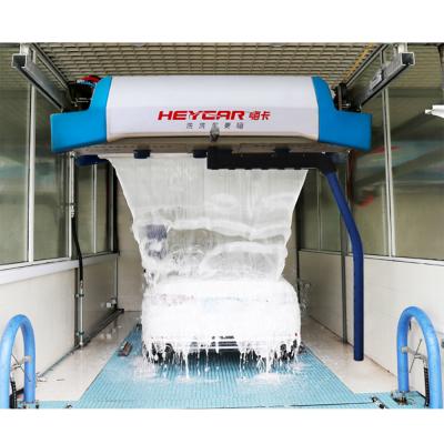 China 2021 Automatic car wash and beauty 360 seal car wash machine touchless smart brushless tunnel systems for sale