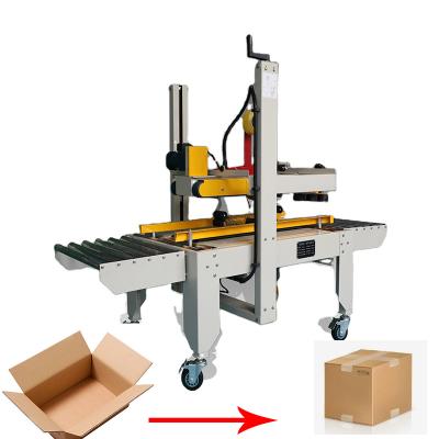 China Easy Operation Carton Box Case Sealer High Speed ​​Bottom Sealing Head Sealing And Packing Machine for sale