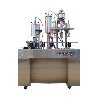 China Automatic High Efficiency Liquid Bottle Filling Machine Gas Filling Machine for sale