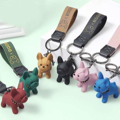 China Fashionable wholesale shiba key chain, lovely lovers key pendant for sale