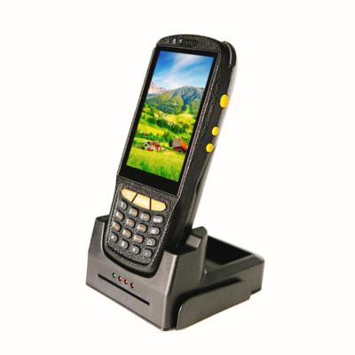 China Smartphone 4g/3g/2g wifi 13.56MHz android handheld terminal PDA with barcode scanner for warehouse/industrial for sale