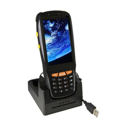 China Handheld Computer Display Android Handheld PDA With GPS Barcode Scanner for sale