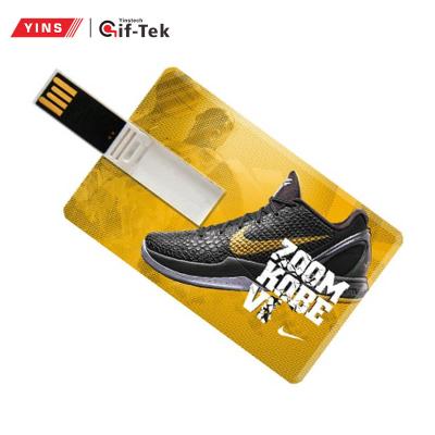 China Gitra Promotional Custom Logo Custom Usb 2.0 3.0 8gb 16gb 34GB 64gb Business Credit Card Form Usb Reader Usb Flash Card Pen Drive for sale