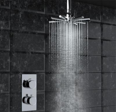 China Full Brass Bathroom 1 Way Thermostatic faucet for Shower set  Wall Mounted for sale