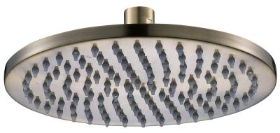 China Anti - Corrosion High Pressure Overhead Rain Shower Head With 10 Inch Round for sale