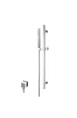 China Luxury Solid Brass / Stainless Steel Hand Shower Set , Modern Bathroom Accessories Sets for sale