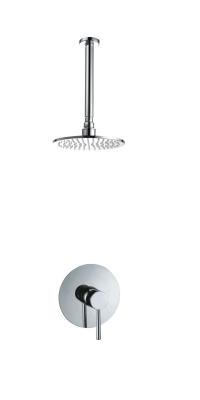 China Durable Shower Bath Mixer Set Ceiling Rain Shower Head With Handheld for sale