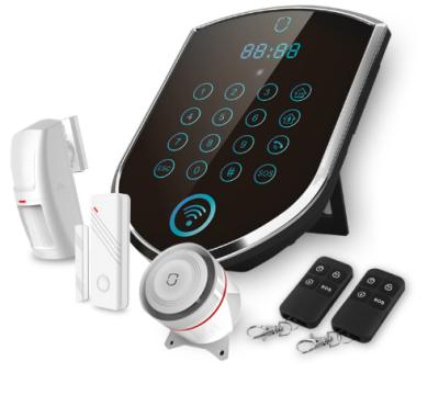 China 2021 TUYA GSM WIFI Alarm System Smart Home GSM/4G Wireless Security NA-T2R Alarm System for sale