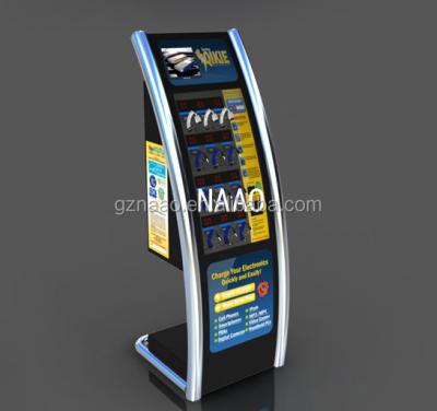 China Universal cell phone charging station for phone with coin/bill acceptor for sale