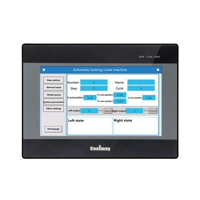 China QM3G-70FH HMI Interface With PLC 32 Bit CPU 408 MHZ 7 Inch 800x480 Resolution Pixels for sale