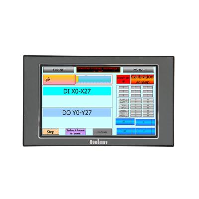 China 5 Inch 65536 True Colors HMI Touch Screen LED Backlight RS232 RS485 800*480 Resolution for sale