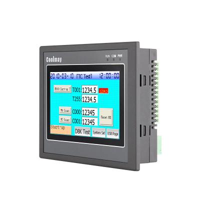 China PLC van de automatiseringsindustrie Aanrakingscomité HMI Portretvertoning 4,3“ PLC HMI van TFT Coolmay Te koop