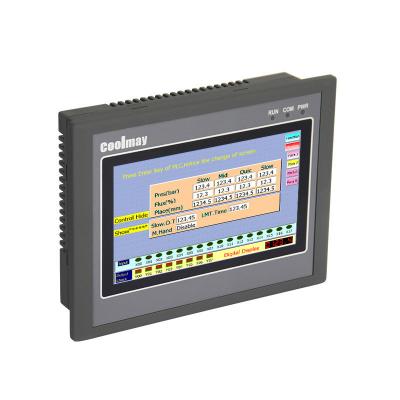 China PLC van 480*272 HMI allen in Één Steun onderbreekt HMI-Portretvertoning 4,3“ TFT-PLC HMI Comité Te koop