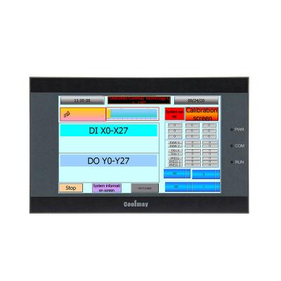 Chine 800*480 pixels 5 dans le moniteur des couleurs HMI du panneau de commande 65536 de HMI avec RS232 et WIFI à vendre