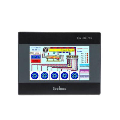 중국 가벼운 65K TFT HMI 제어판 64MB 데이터 스토리지 HMI LCD 판매용