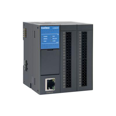 China Flash ROM PLC Logic Controller Flexible 12DI 12DO 4AI 4AO High Speed Pulse Control for sale