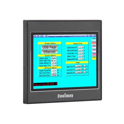 China Ethernet Port HMI Control Panel 300cd/M² TFT True Color Display for sale