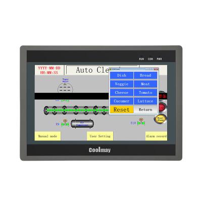 China High Processing Speed Integrated HMI PLC RS232 8 Bit Encryption for sale