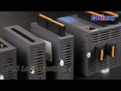 Flash ROM PLC Logic Controller Flexible High Speed Pulse Control