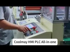 Structured Text Integrated HMI PLC With 800*480 Resolution And Cutout Size 143*86mm