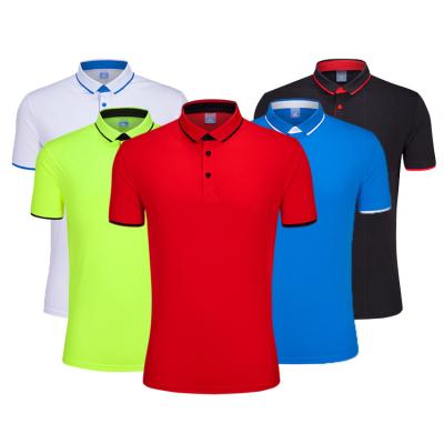 China Wholesale custom printing soft 100% polyester plain quick-drying Lidong logo shirts Anti-wrinkle polo shirts for sale