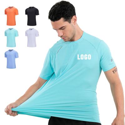 China Bulk Anti-Wrinkle Lidong Ice Wholesale Comfort Empty T-shirts The Breathable Quick-dry T-shirt Short Sleeve T-shirt Dress for sale