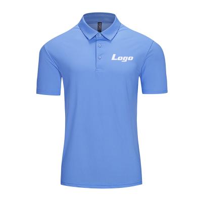 China Lidong 2022 Anti-wrinkle simple casual golf polo shirt for men with embroidery for sale