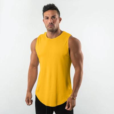 China Breathable 2022 Custom Design Men's  10 colors Loose Vest   Quick Dry Jogging T Shirt Plus Size Workout Sports Wear for sale