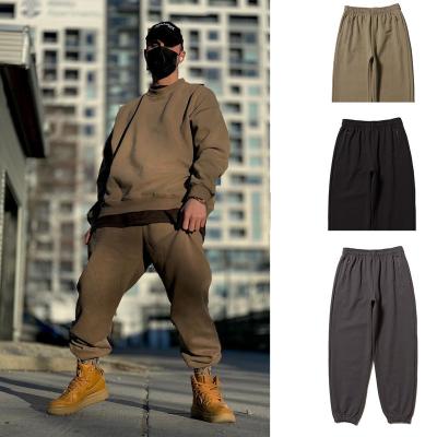 China Breathable 2022 Amazon Hot seller Men Casual Pants  Premium Cotton Sweat Pant Winter Pockets Jogger pant for sale