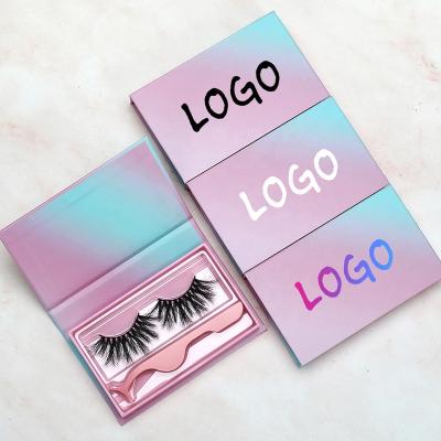 China Thick luxury handmade custom private label 3d mink eyelashes for sale