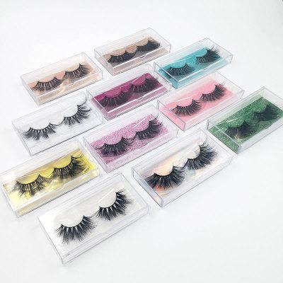 China 2020 Natural Soft High Quality Custom Hand Made False 3d Mink Eyelashes for sale