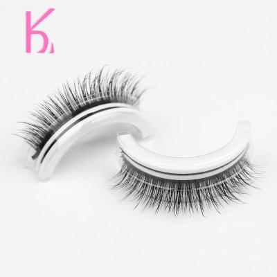 China Natural Self Adhesive Long Tapered Eyelashes Drop Glue Soft And Light False Lash Cost Effective Hot Selling Free Shipping Eyelash for sale