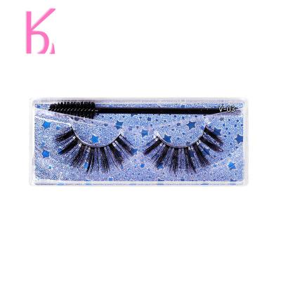 China Natural Long Faux 3D Fur Lashes Mink Lashes High Quality Wholesale Cheap Brand 20MM Fur Eye Lashes 11-15mm for sale