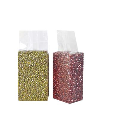 China Microwaveable Wholesale Rice Packaging Bags Rice Vacuum Sealed Side Bags Spot Food Rice Brick Bags for sale