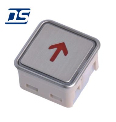 China AK-1 Fuji office building elevator push button, red LED 30mm diameter elevator button for sale